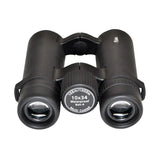 Presma 10x34 Roof Prism Binoculars W/ Clear Glass, Carry Case, Caps, Straps