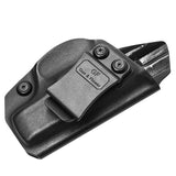 Pistol Holster for Ruger LC9, Kydex, Inside Waistband or Belt Clip Carr