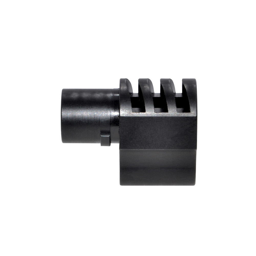 1911 .45 ACP Black Predator Muzzle Brake Compensator | With Or Without Spring Plug | Unbranded