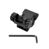 Rear Flip Up AR A2 Backup Sight For Picatinny Rail - Polymer - Black