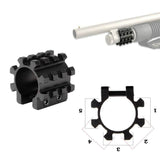 TACPOOL 12 Gauge Shotgun Tri Rail Picatinny Barrel Mount