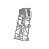 AR Lightweight Skeletonized Rear Pistol Style Grip, Black Anodized Aluminum