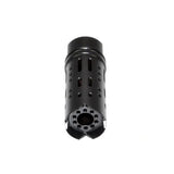 1/2x28 Muzzle Brake For AR-15, Steel, Black