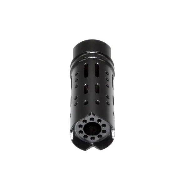 1/2x28 Muzzle Brake For AR-15, Steel, Black