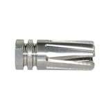 1/2x28 Muzzle Brake For AR-15, Stainless Steel