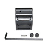 0.750" AR15 .223/5.56 Low Profile Gas Block, 0.750 Black Steel / Stainless Steel