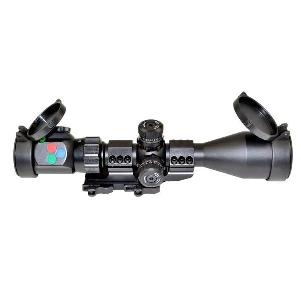 Presma 3-12x44 1" Precision Rifle Scope, Cantilever Scope Mount And Accessories