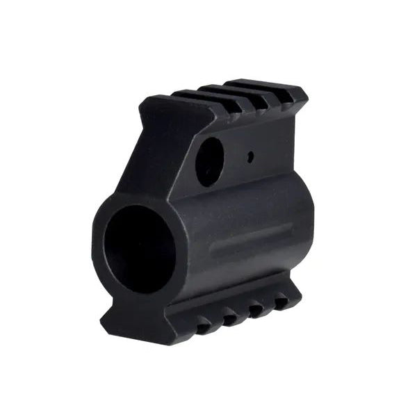 AR-15 High Profile 0.750" Railed Gas Block .223/5.56, Aluminum, Black