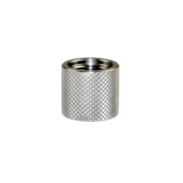 TACPOOL 9mm Barrel Thread Protector Nut for 1/2"x36 Muzzle Threading, 0.712"