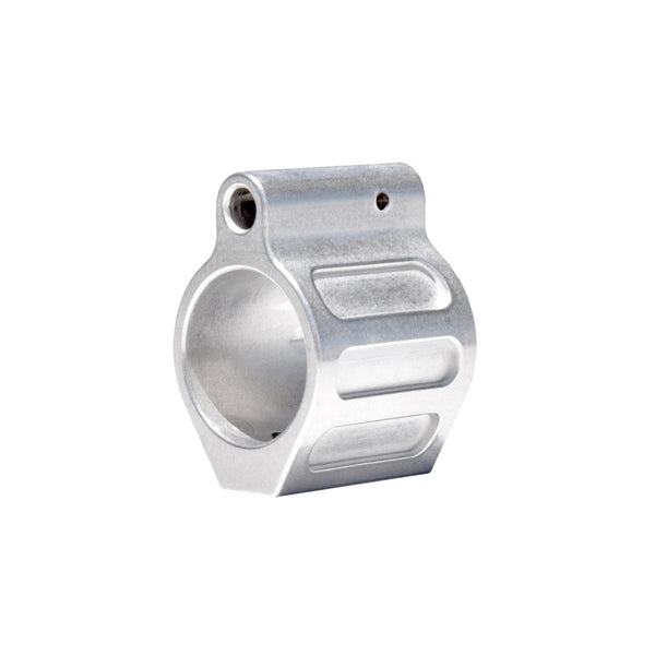 0.750" AR15 .223/5.56 Low Profile Gas Block, 0.750 Black Steel / Stainless Steel