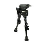 Sling Stud Bipod / Picatinny Bipod, Aluminum, Folding, Height Adjustable 5.5" To 8"