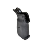 AR15 Rear Pistol Grip, Beavertail, Polymer With Rubberized Coating