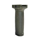 AR15 Foregrip, Picatinny, Black/Tan/Green, Height 4.5"