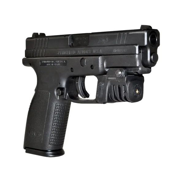 Sniper Grunt Handgun Pistol Compact Green Laser Sight For Picatinny Rail, With Ambidextrous On/off Switch