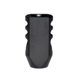 5/8x32 Muzzle Brake For .458 Socom .450 Bushmaster, Steel, Black
