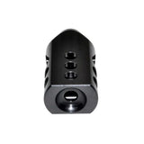 49/64x20 Muzzle Brake For .50 Beowulf, Steel, Black