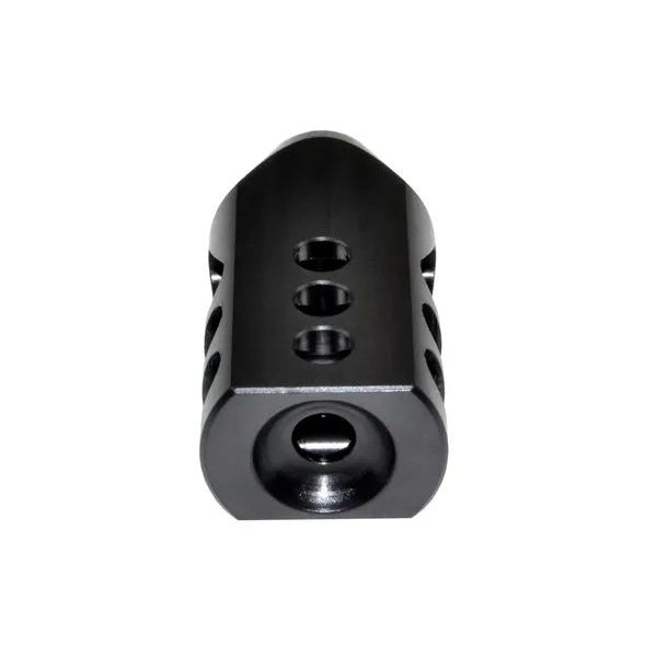 49/64x20 Muzzle Brake For .50 Beowulf, Steel, Black