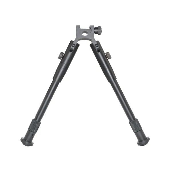 Tall Bipod For Picatinny Handguard Rail, Aluminum, Folding, Height Adjustable 9.75" To 12"