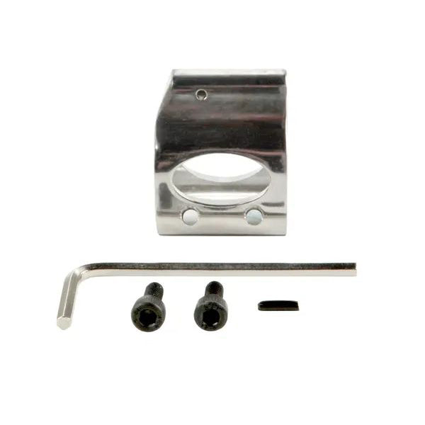 0.750" Low Profile Micro Gas Block For AR-15 .223/5.56, 0.750 In Stainless Steel
