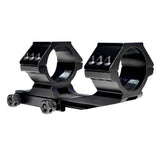 35mm High Profile One Piece Cantilever Offset Scope Mount - Aluminum - Black