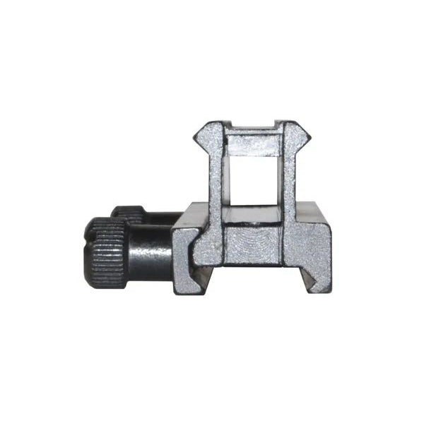 1" High Profile Riser Mount For Scope Sight - 14 Picatinny Slots - Aluminum - Black