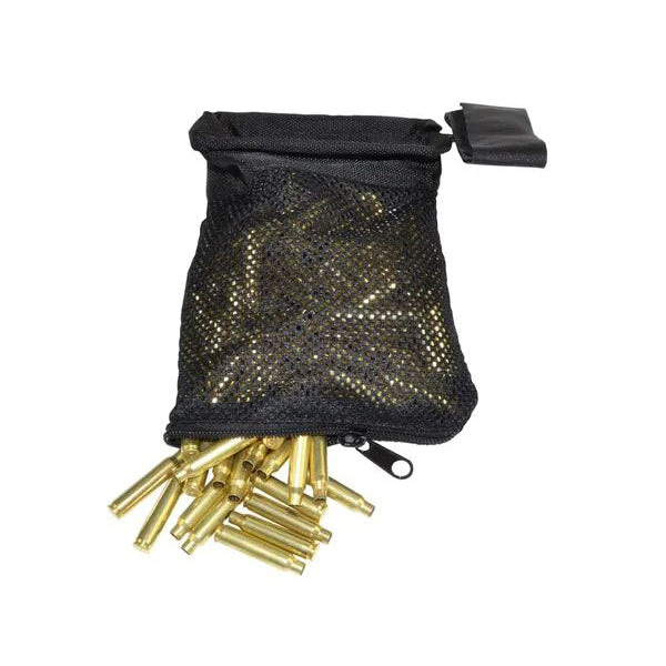 Brass Catcher Pouch for AR-15 with Self-fastener Straps - Black