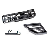 TACPOOL Super Light-Weighted Skeletonized AR Pistol Arm Brace, Anodized Aluminum