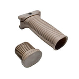 AR15 Foregrip, Picatinny, Black/Tan/Green, Height 4.5"