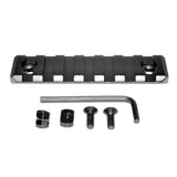 M-lok to Picatinny Adapter Rail Kit (black) For Mlok Handguard Rails - 1 X 5 Slot, 1 X 7 Slot, 1 X 9 Slot