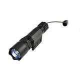 Tactical LED Flashlight With M-lok Ring, 260 Lumens - Includes Remote Pressure Switch & Batteries