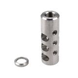 TACPOOL Tactical Reinforced Steel Muzzle Brake Recoil Compensator