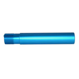 AR-15 Pistol Buffer Tube W/ Sling Swivel Qr Hole, Aluminum, 1.25" od, Silver / Red / Blue / Golden