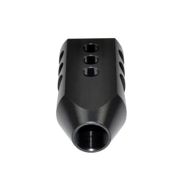 49/64x20 Muzzle Brake For .50 Beowulf, Steel, Black