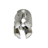 1/2x28 Muzzle Brake For AR-15, Stainless Steel