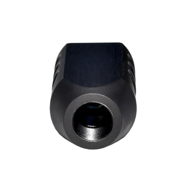 5/8x32 Muzzle Brake For .458 Socom .450 Bushmaster, Steel, Black