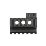 TACPOOL AR-15 Tri-Rail Front Sight Barrel Mount w/ Spacers, Aluminum, Black