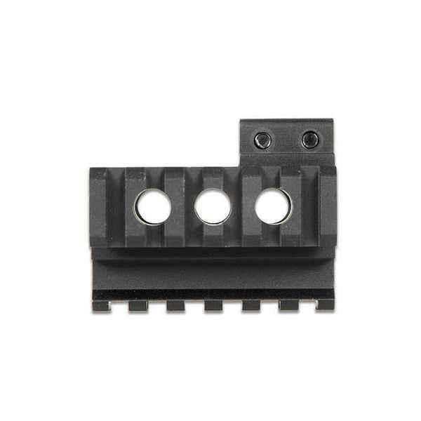 TACPOOL AR-15 Tri-Rail Front Sight Barrel Mount w/ Spacers, Aluminum, Black
