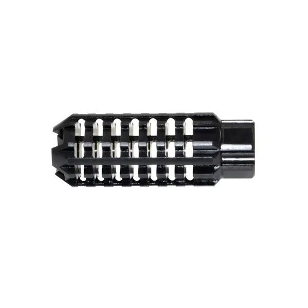 5/8x24 Muzzle Brake For .308, Steel, Black