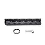 TACPOOL Enhanced AR-15 Free-Float Quad Rail Handguard 4/ 7/ 10/ 12 Inch