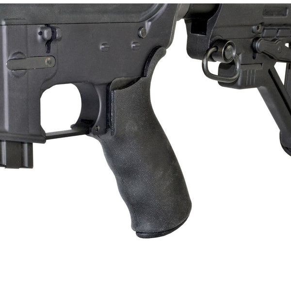 Rubberized Coated Rear Pistol Grip Beavertail Designed with Storage