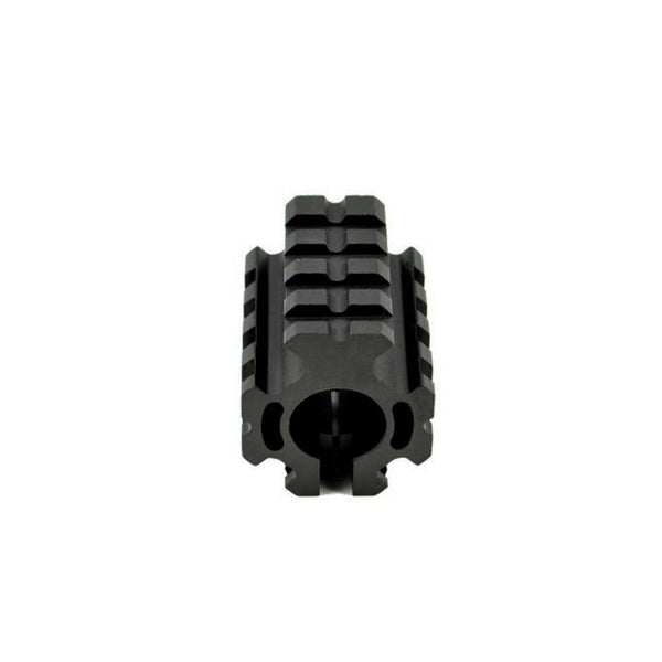 TACPOOL AR-15 Low Profile 0.750" Quad Railed Gas Block with Pin for .223