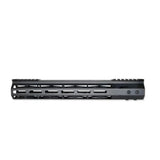 13"/ 15"/ 17" M-lok Split Top Rail Free Float Handguard For AR-15, Id 1.44", 12.7oz, Fits 223 / 5.56, Black
