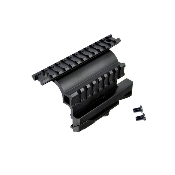 TACPOOL AK-47 Saiga 12/20/223/410 Quick Detachable Double Rails Side Accessory Mount