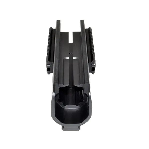 Remington 870 12 Gauge Pump Action Shotgun Forend Tri Rail - Aluminum - Black
