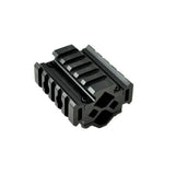 5 Slot Barrel Mount Tri Rail (total 15 Slots) For Diameter .51" to .78" Including AR-15 .750"