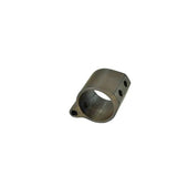 0.936"AR Low Profile Gas Block, 0.936 In, Black Steel With Ridges
