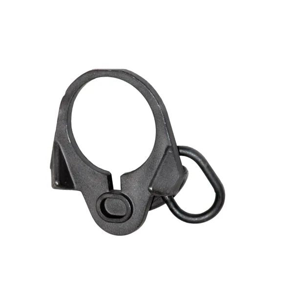 Lower Receiver Extension End Plate With Ambidextrous Dual Clip Adapter