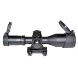 Eastvale 2.5-10x40 40mm Compact Rifle Scope W/ Mount Included, Red/green/black Mil-dot Reticle
