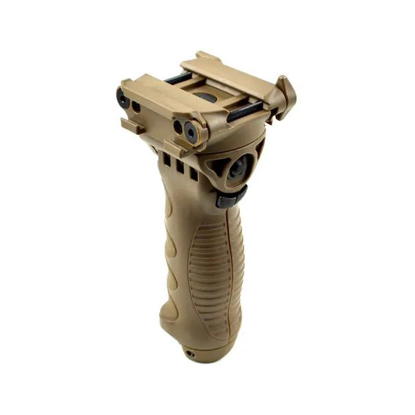 TACPOOL Heavy Duty Retractable Bipod Foregrip Adjustable Height