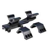 35mm High Profile One Piece Cantilever Offset Scope Mount - Aluminum - Black